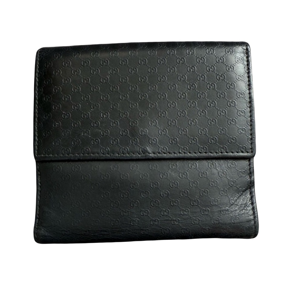 Gucci Jackie GG Bi-fold Compact Leather Wallet Vintage - Picture 2 of 10